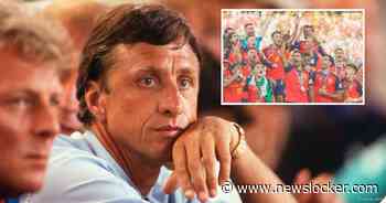 Eén verdedigende middenvelder, veel techniek en geen angst: dit is het Spanje dat Johan Cruijff voor zich zag
