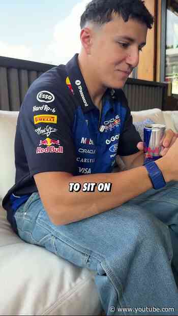 Admin couldn't keep it together 😂 #F1 #RedBullRacing