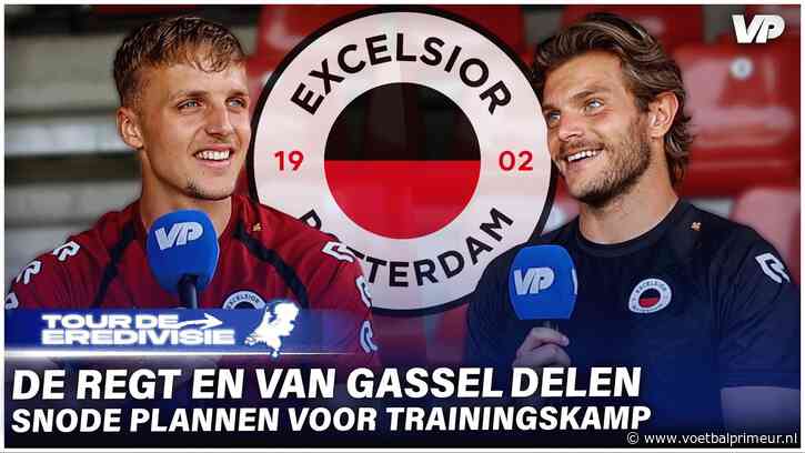 Heerlijke kattenkwaad op Excelsior-trainingskamp: 'Dan ben je het haasje!'