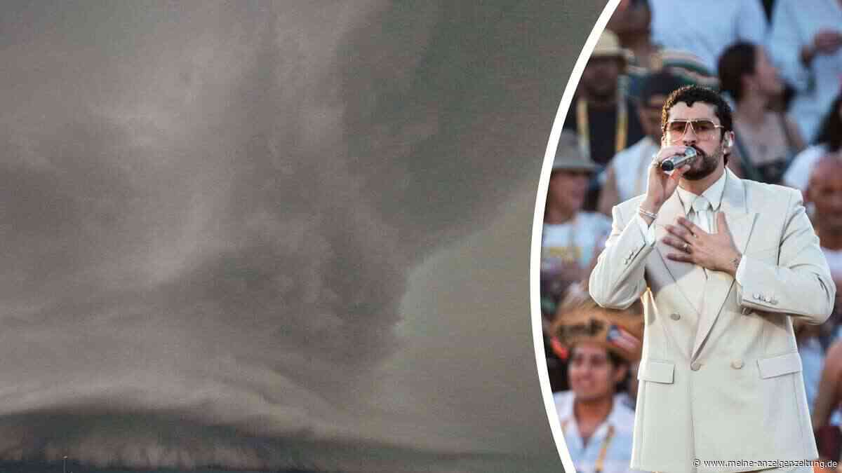 Superzellengewitter beendet Konzert von Mega-Star in Italien – „Wie ein Horrorfilm“