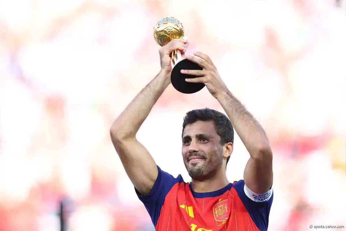 Gallery: Rodri’s FIFA World Cup triumph in pictures – World Cup trophy, Golden Ball, ring and more