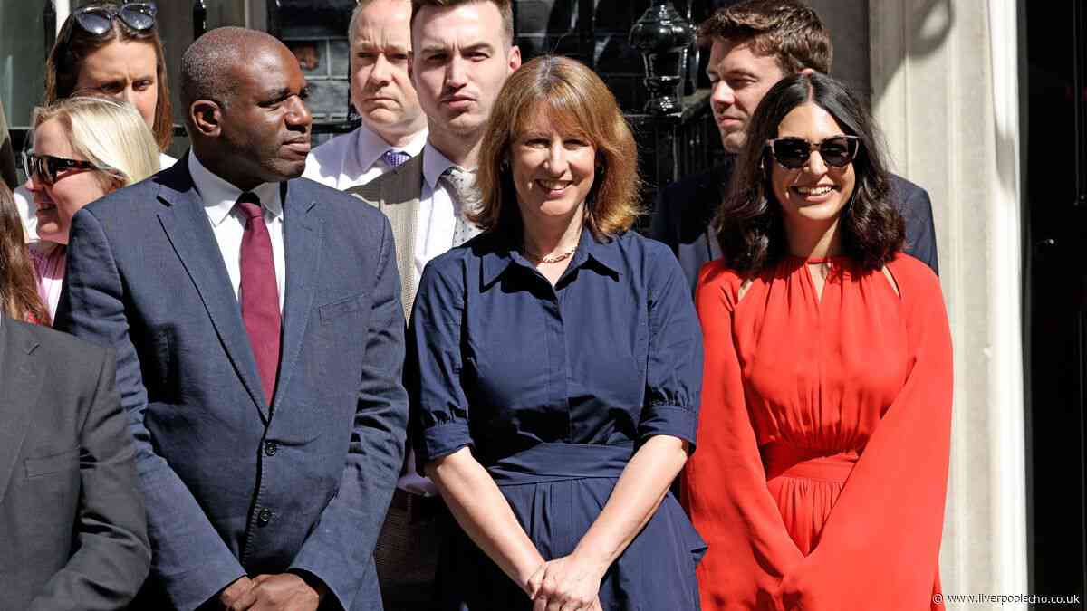 Rachel Reeves and David Lammy sacked as Andy Burnham shapes his top team