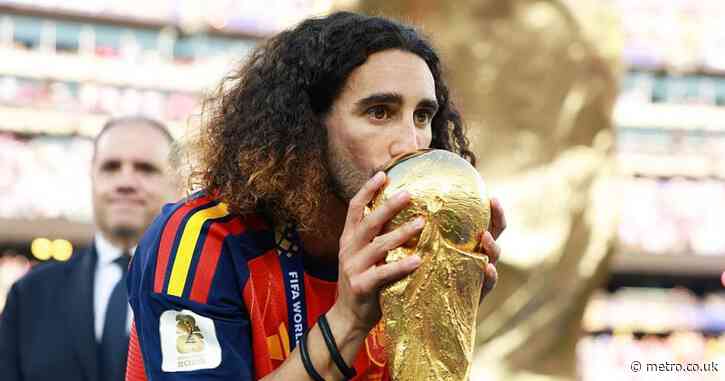 The mad tattoo Marc Cucurella has promised to get after Spain won World Cup