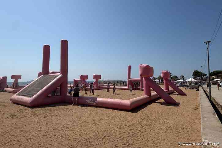 Beach soccer, beach rugby, beach-volley, tchoukball, home ball… ce lundi et ce mardi, le Playa Tour pose ses valides sur le sable d’Hyères