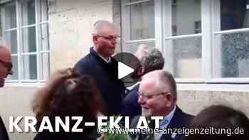 Stauffenberg-Gedenken: Bonhoeffer-Nachfahre stoppt AfD-Kranz – Video