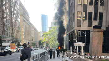 2 injured by incendiary device outside NYC federal building