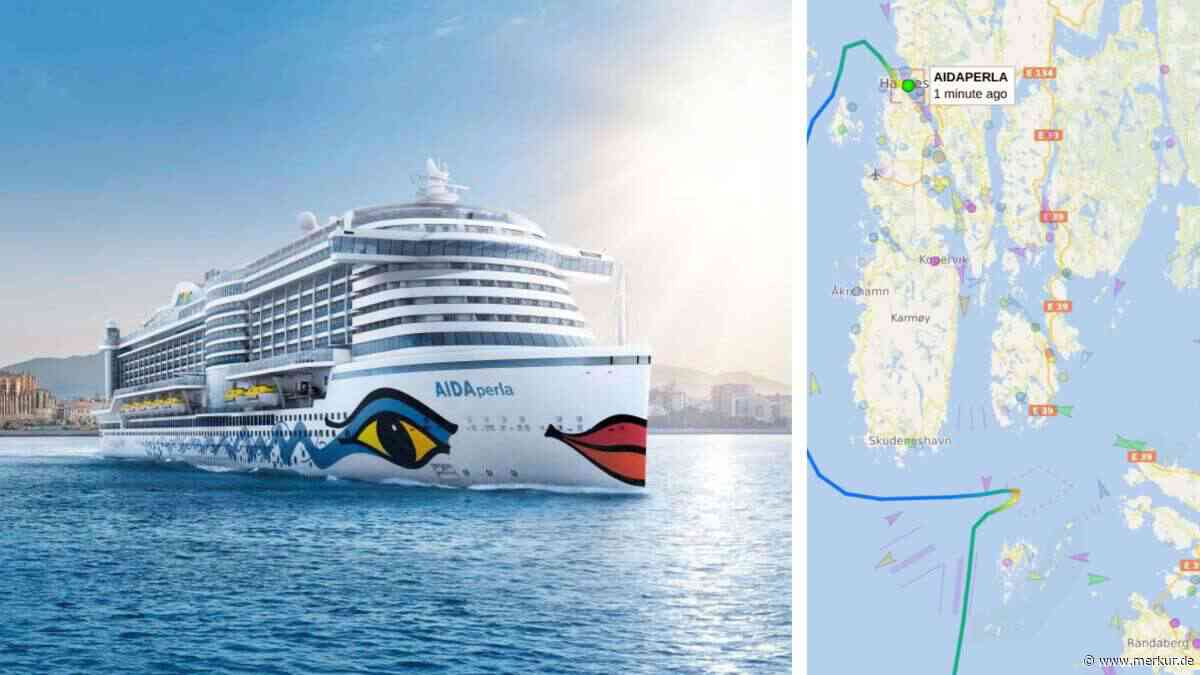 AIDA ist erst wenige Stunden unterwegs, schon wird Kurs geändert – Helikopter muss landen
