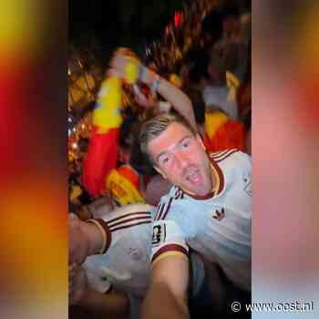 Zwollenaar Ruben spontaan naar Madrid om Spanje WK te zien winnen: 'Eén groot feest'