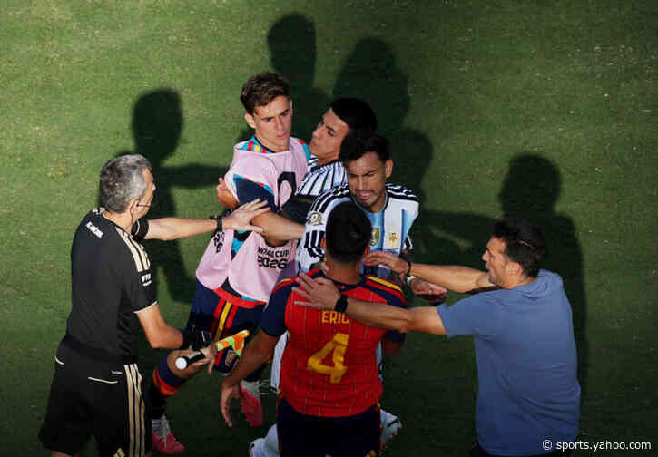 FIFA opens disciplinary investigation into Argentina after chaotic World Cup final defeat