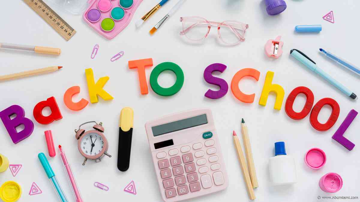 Back to school checklist: Uniforms, supplies, bus registration, and lunch