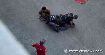 Video of Moroccan man dying while pinned down by police sparks anger in Italy