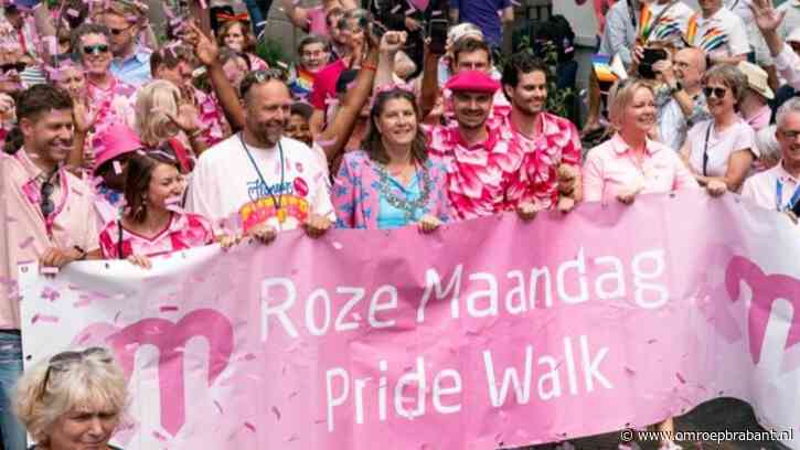 Burgemeester Tilburg beleeft haar eerste Roze Maandag: 'Fantastisch feest'