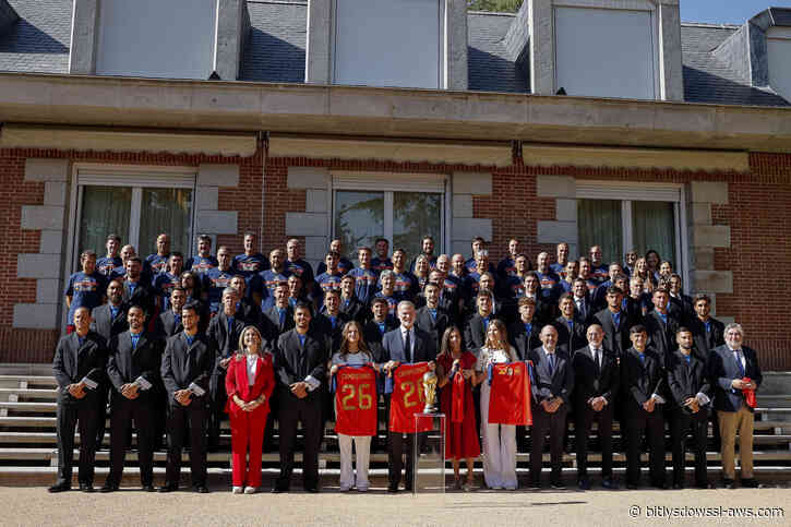 España inicia la celebración del título del Mundial desde el Palacio de la Zarzuela