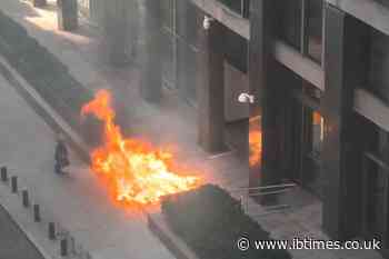 FBI Calls NYC Federal Plaza Fire 'Anti-Government Attack': Suspect Threatened Bystanders with Airsoft Rifles, Carried Anti-ICE Literature