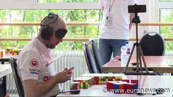 Rubik’s Cube stars shine at European speedcubing event in the Netherlands