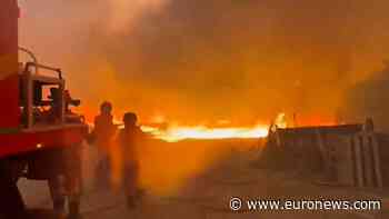 Spain battles major Aragon wildfire amid heatwave