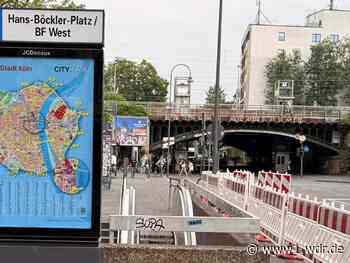 Kölner Bahnhof West wird zur Großbaustelle