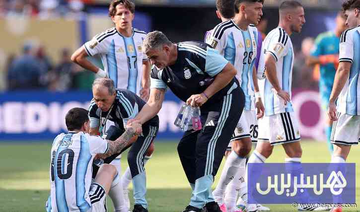 ميسي لا يعود في طائرة الأرجنتين