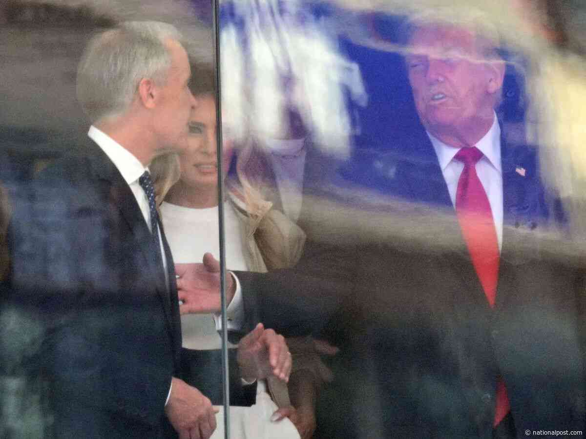 Trump confronts Carney at World Cup over wildfire smoke as U.S. senator says Canada needs help not threats