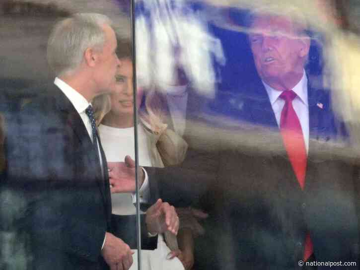 Trump confronts Carney at World Cup over wildfire smoke as U.S. senator says Canada needs help not threats
