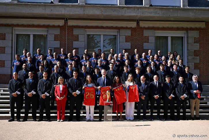 👑The King welcomes the national team: Spain already at Zarzuela