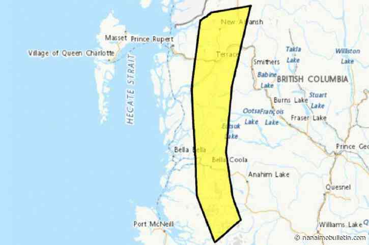 Heat warning in effect for B.C.’s North, Central coasts
