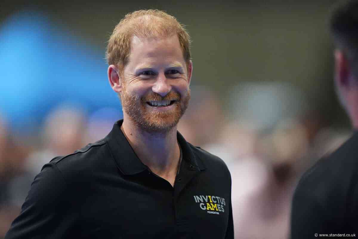 I’m bottom of the list says Duke of Sussex when asked to rank most famous Harrys