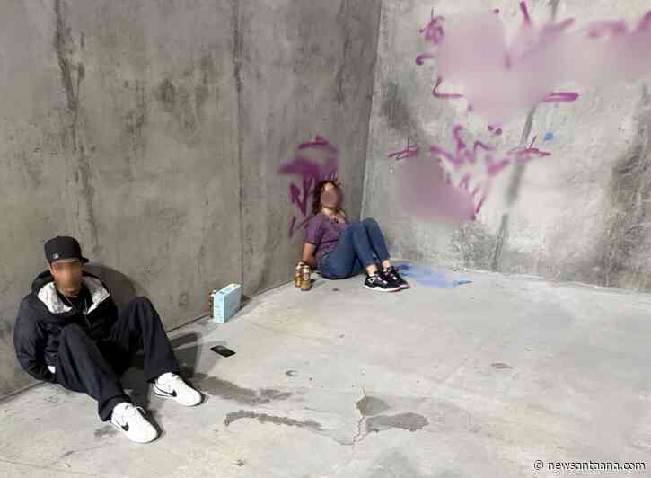 Pair caught with spray paint after handball court tagging in Irvine