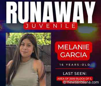 Santa Ana Police issue public advisory for missing runaway teen