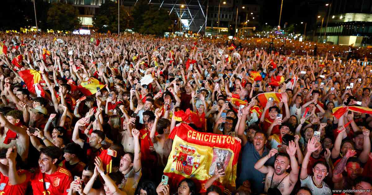 Heel Spanje feest, maar de eenheid is een beetje schijn