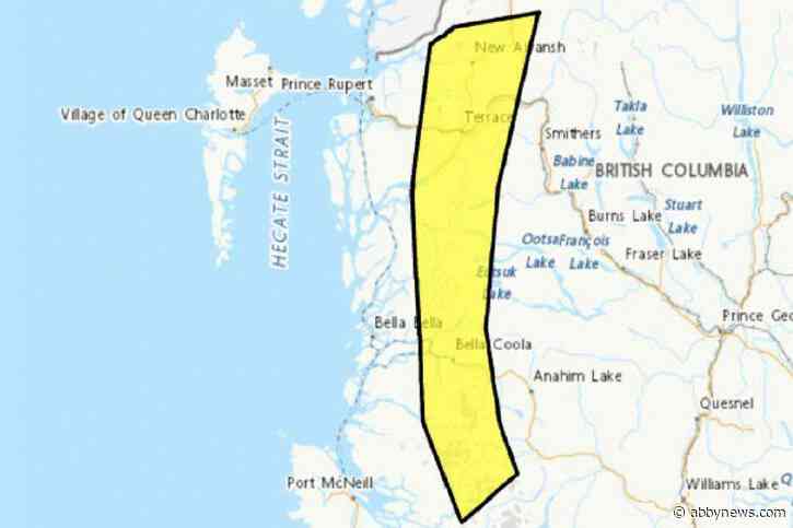 Heat warning in effect for B.C.’s North, Central coasts