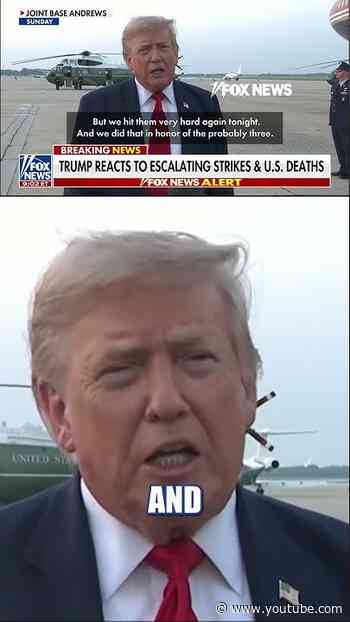 US strikes HAMMER Iran for ninth consecutive night #foxnews #shorts #news #iran #military