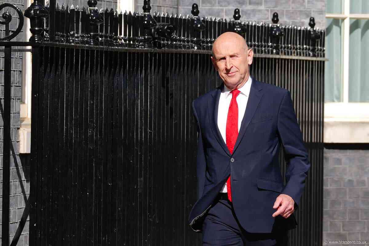 John Healey appointed Chancellor amid Andy Burnham Cabinet clear-out