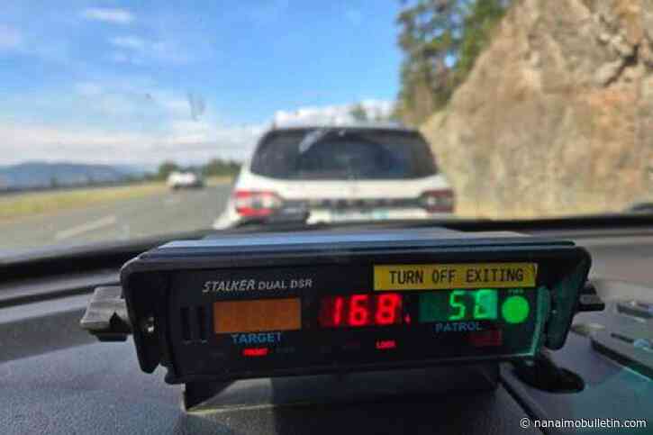 Family vehicle impounded after Williams Lake learner caught speeding 168 km/h