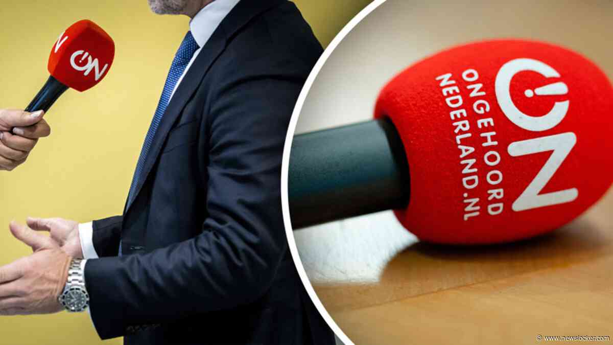 ‘Geen enkele omroep wil met Ongehoord Nederland samen’