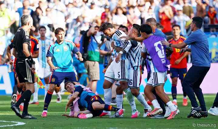 Argentina face FIFA disciplinary action after World Cup final chaos