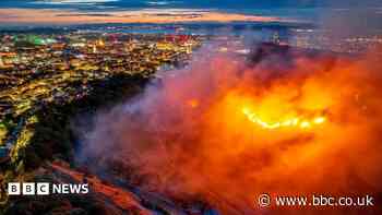 Fire crews to remain at Arthur's Seat for days after blaze