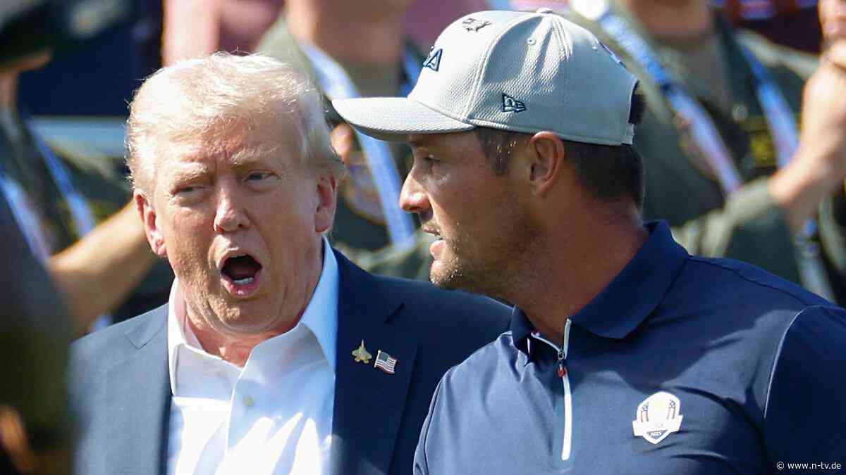 Ärger um Strafe: Drohte wütender Golfstar mit Anruf bei Kumpel Trump?