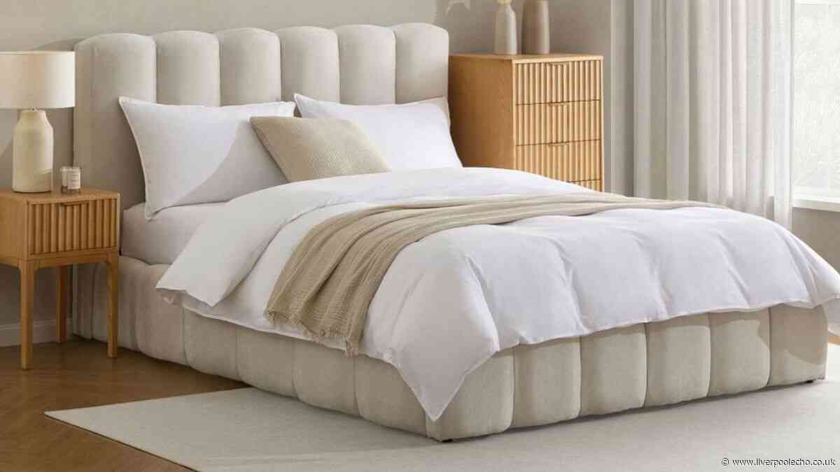 Dusk shoppers save £104 on 'hotel feel' ottoman bed reduced in sale