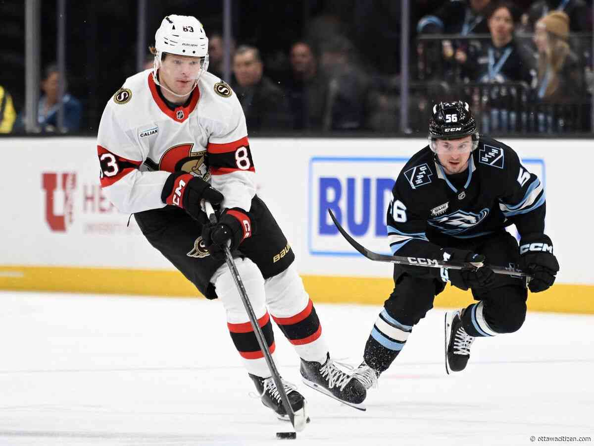 'It was unbelievable': First taste of NHL motivating Senators' Halliday to strive for more