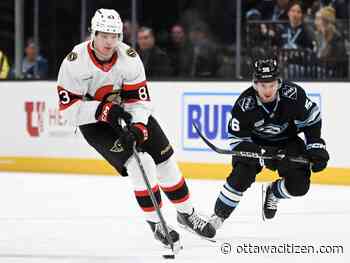 'It was unbelievable': First taste of NHL motivating Senators' Halliday to strive for more