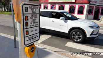 New pedestrian hybrid beacon installed in east Austin