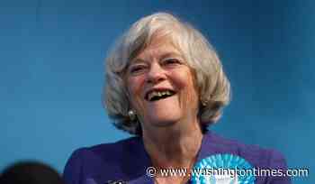 British prosecutors charge a man with murder in the death of former politician Ann Widdecombe