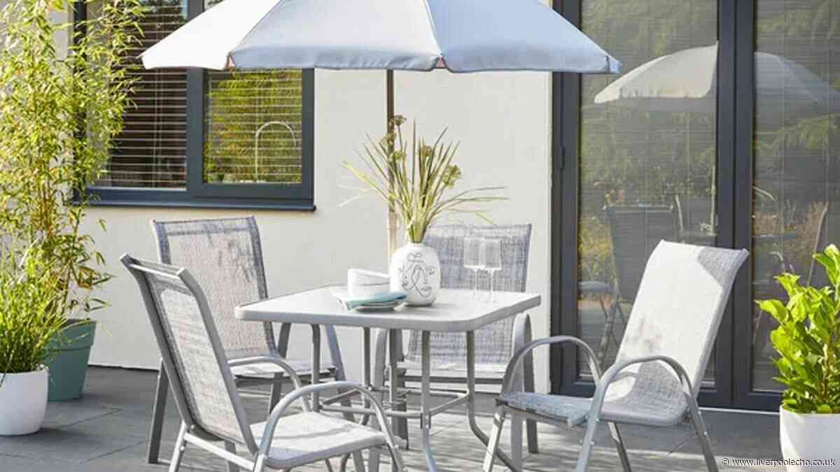 Dunelm's 'classy' garden dining set now under £100 in clearance sale