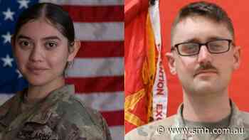 US names soldiers killed in Jordan