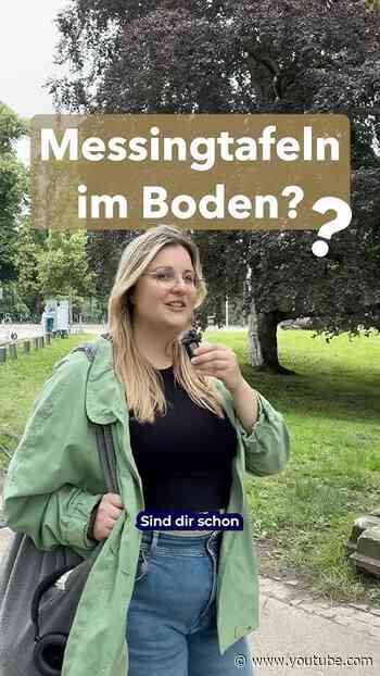 Kennt ihr schon die Stolpersteine?