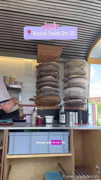 Ein versteckter Pizza-Wagen im Grünen 👀🍕🌿