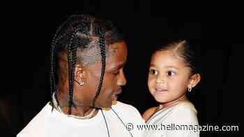 Travis Scott's mini-me daughter Stormi turns surprise stage appearance into playful family rivalry during rare public outing