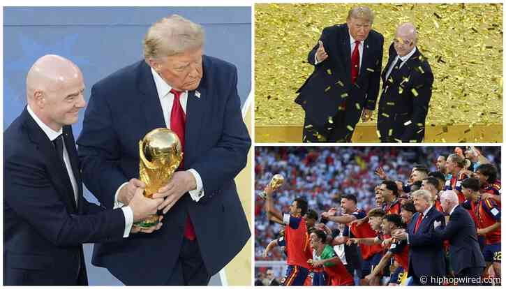 Donald Trump Made An Absolute Fool Out of Himself During Spain’s World Cup Celebration