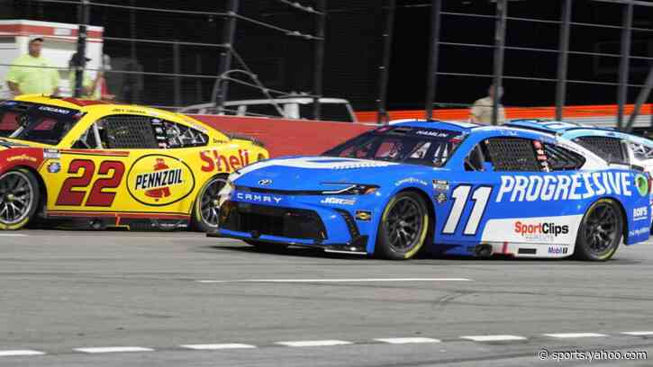 Denny Hamlin Had 7 Words for Joey Logano After North Wilkesboro Domination